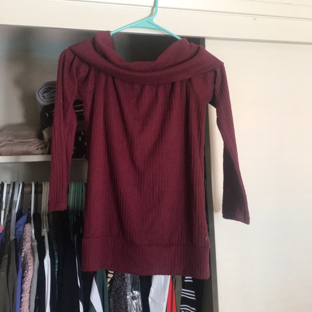 Red sweater